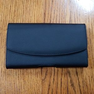 Cell phone holder XXXL BLACK BELT LOOPS